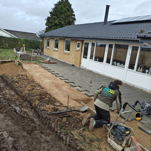 Flisearbejde til flisebelægning og renovering