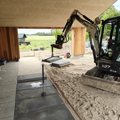 Flisearbejde til terrasse udførelse