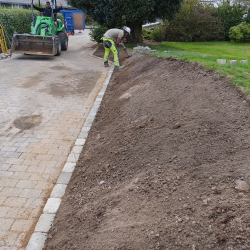 Haverenovering med terrænregulering