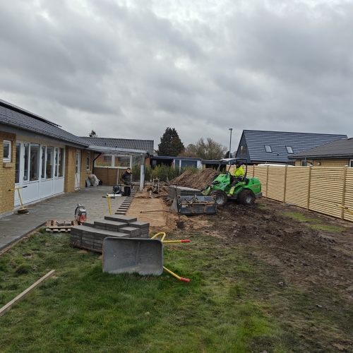 Anlægsarbejde belægning og nyanlæg