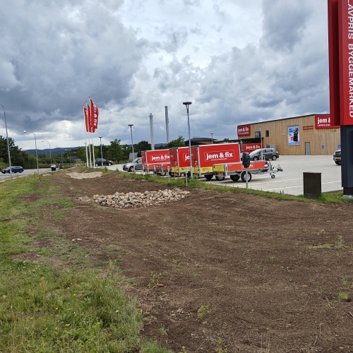 Anlægsentreprise ved Jem og Fix