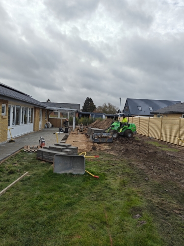 Anlægsarbejde belægning og nyanlæg