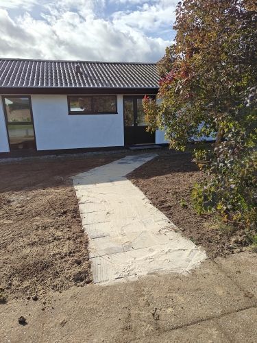 Haverenovering med gangsti og nyanlæg